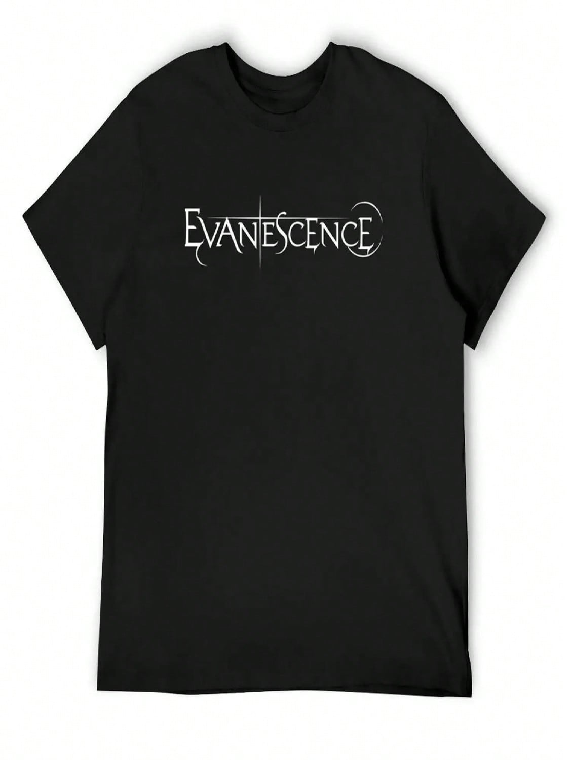 Evanescence White Logo Classic T-Shirt Anime Stuff Essential T Shirt Basketball Graphic Tees Black T Shirts For unisex S