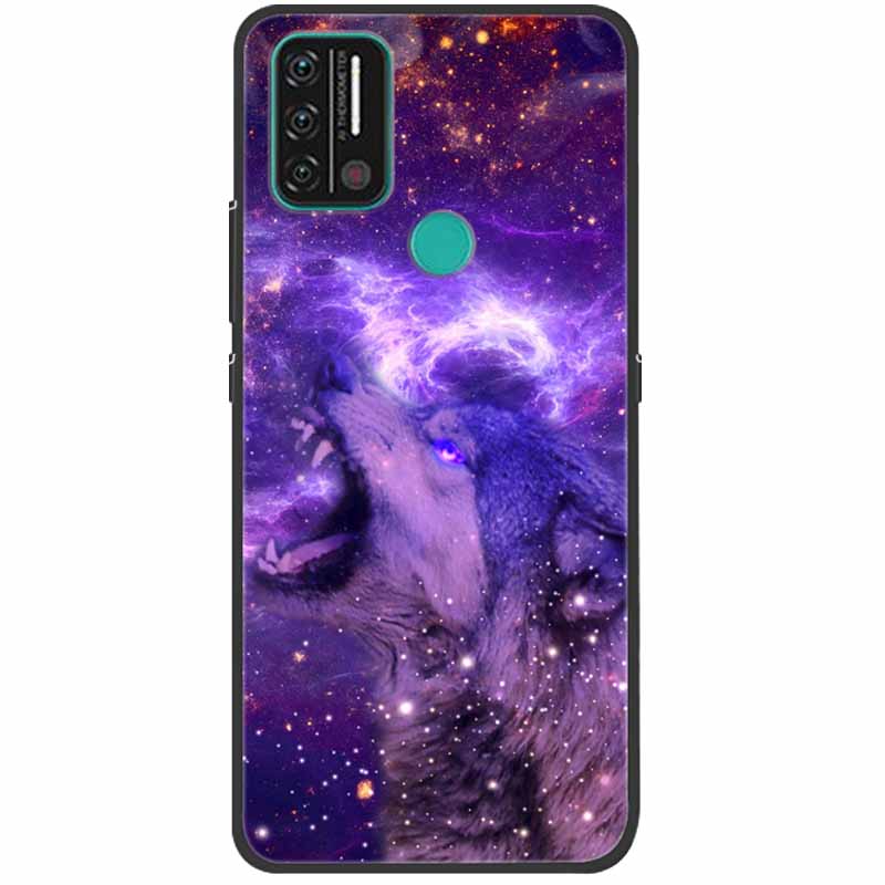 Weiche bedruckte Hülle für Umidigi A9 Pro Hülle Silikon Schutzhülle Schwarze Hüllen für Umidigi A7 Pro Niedliche Katze A9Pro A 9 A7Pro