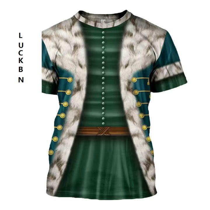 Kids T Shirts Casual Short Sleeved 3d Printed T-shirt Boy Be A Soldier Tops Fashionable Element Clothing