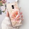 Phone Case For Samsung Galaxy A8+ (2018) SM-A730F / A8 (2018) SM-A530F Elegant Floral Butterfly Soft Silicone TPU Cases