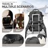 Cabin Airplane Travel Backpack with Air Vacuum Compression Large Laptop Bag Handbag for Women Men