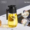 Two-in-One Glass Oil Spray & Pour Bottle - No Drip, Food Grade for Kitchen & Air Fryer