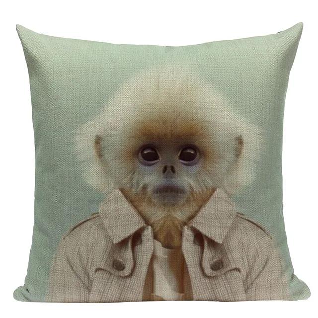 Cute Cartoon Animals Koala Panda Bear Polyester Sofa Home Pillows Cover Decorative Cushion Cover Almofadas Pillowcase