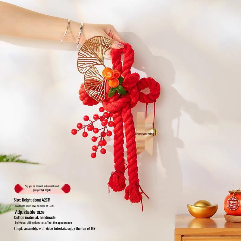 Ten Thousand Knot Door Hanging - Housewarming Ornament