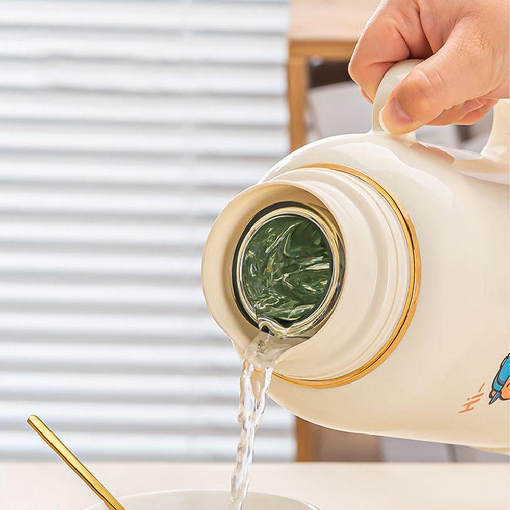 Large Capacity Cartoon Insulated Water Kettle Cartoon Anime Thermal Insulation Pot  Household Use