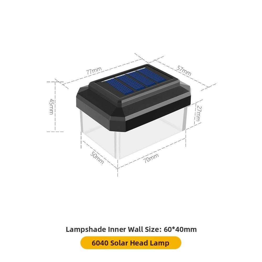 IP65 Waterproof Outdoor Fence Lighting LED Light Deck Lighting New Garden Lighting 6X4cm