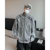 Herren Vintage gewaschene Jeansjacke: Robust, Trendiger Street Style