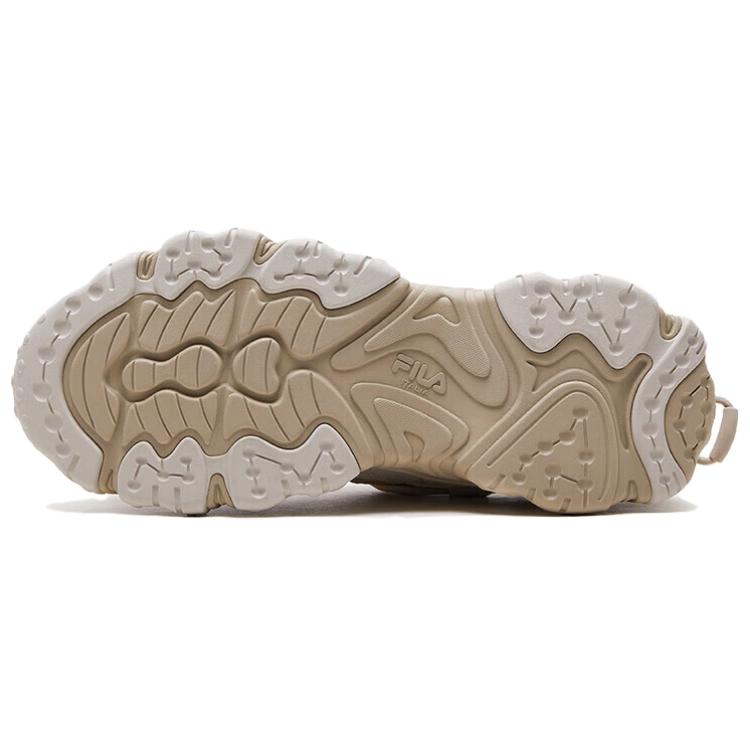 Fila Fluid 5 Retro Sports Low-Top Running Shoes Men Sneakers Oatmeal F52M432105FOS