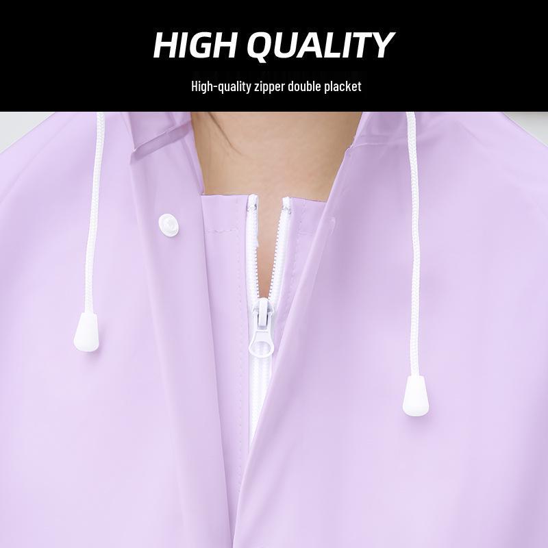 Zheng Yu Extra Long Full Body Raincoat for Outdoor Travel and Electric Vehicle Riders