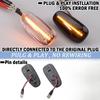 Dynamický LED blinkr na blatník Pro Opel Astra G 1998-2009 Zafira A 1999-2005 Boční obrysová světla lampy 2000 2001 2002 2003 2004