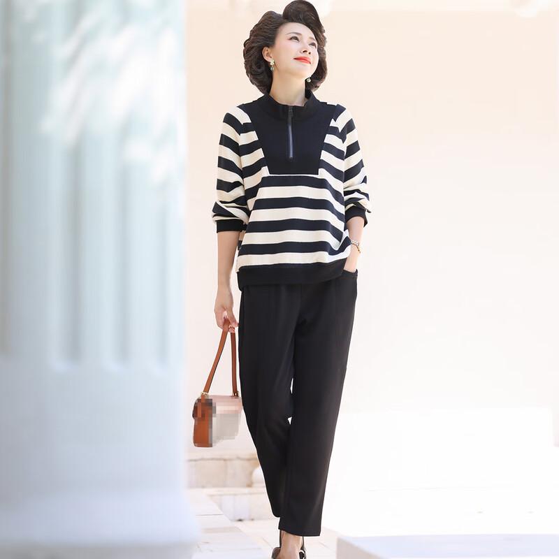 

Women s Casual Two-Piece Sweatshirt and Pants Set 3XL