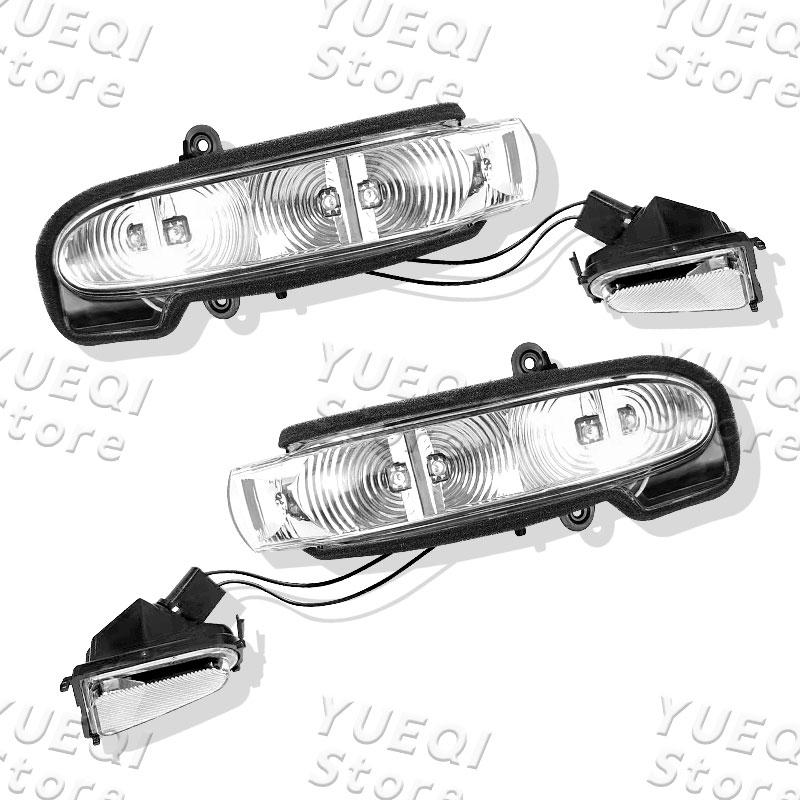 Lampă indicatoare oglindă retrovizoare spate auto pentru Mercedes Benz W211 W463 2002-2008 Piese auto 2038201321 2038201421