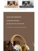 Retro Style Bluetooth 6.0 Over-Ear Wireless Headset with Microphone for Sports Fashion