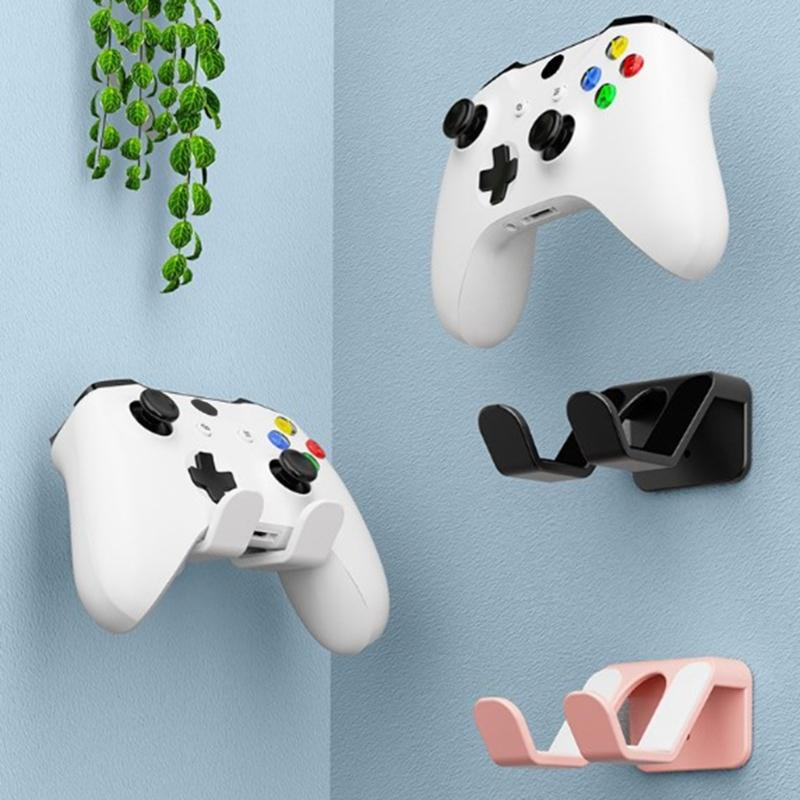Controllers Wall Mount Holder Universal Wall Mount for Video Game Controllers&Headphones Storage Shelf Holder