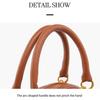 Women's Rugby Soft Bag Contrast Color Letters Trendy Fashion Niche Handbag