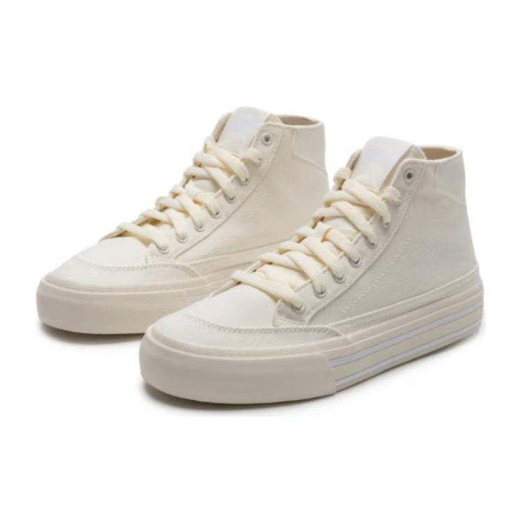 Puma Court Classic Vulc Mid Warm White Unisex Sneakers Cream 396149-01