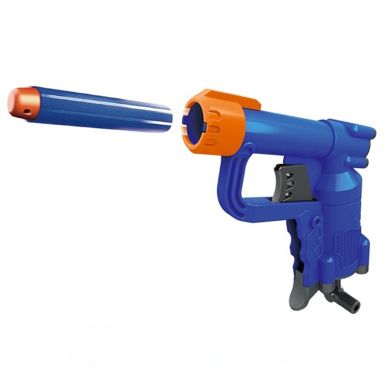 Mini Soft Bullet Blaster Outdoor Target Toy Gun with Safe Foam Darts Hand Eye Coordination Training Birthday Party Gift for Kids