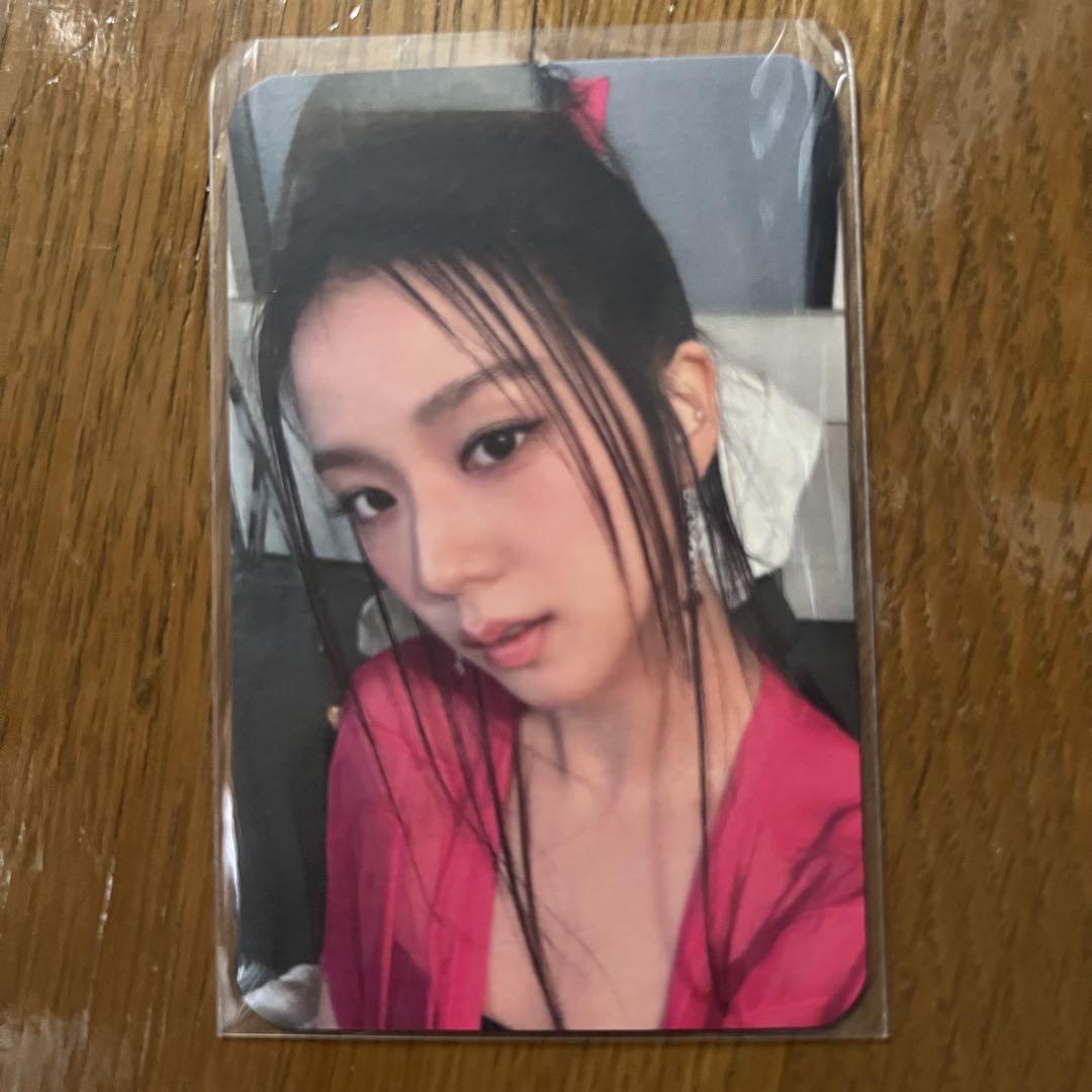 

[USED] BLACKPINK Jisoo Official Sanok Trading Card ME Flower