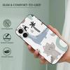 1 Pack For Iphone 17/17Air/17Pro/17ProMax Crystal TPU Slim Phone Case With Anti-Fingerprint Layer, Corner Shock Absorption