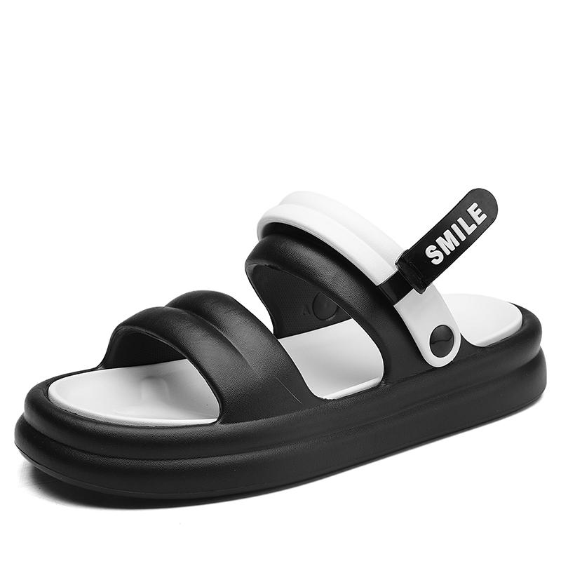 

Fashion Summer slippers for men and women Comfortable platform sandals Beach sandals Flip-flops Indoor family slide-proof bathroom shoes 36-37