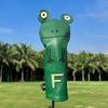 Golf Wood Cover Frog Style Golf Head Cover Set Golf Driver Cover Head Cover for Fairway Hybrids Made of Premium Leather Aliennana Popular Golf Head