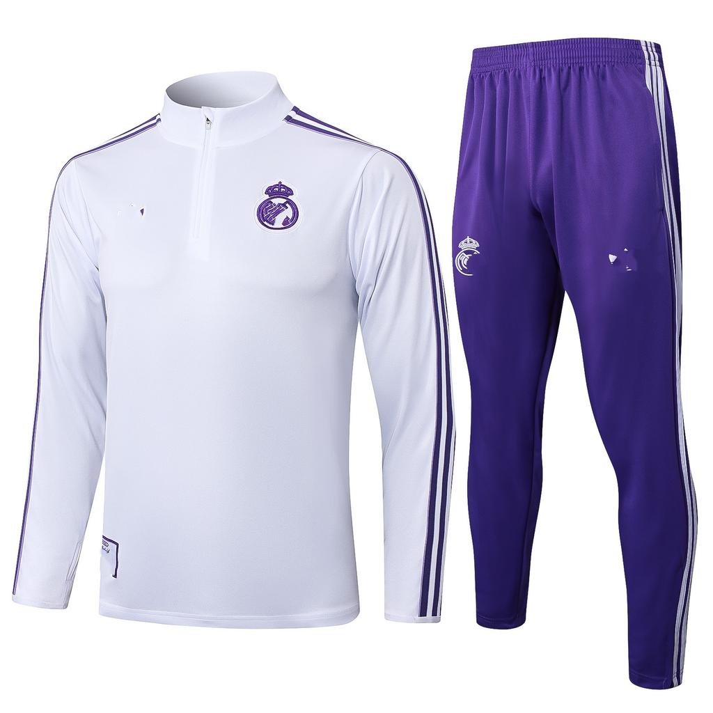 Fotbalový dres Real Madrid Inter Milán Německo Celá řada pro děti i dospělé Dlouhý rukáv Fotbalový dres Kryt