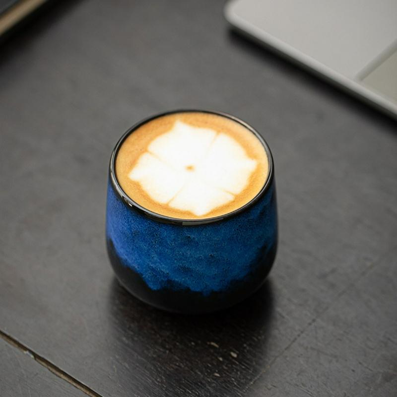 Japanese Style Ceramic Coffee Mugs Creative Vintage Kiln Glaze Tea Cup Household Office Single Cup Drinkware Milk Mug Water Cup