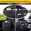 1Pc Multifunctional Car Seat Storage Bag Leather Storage Bag Garbage Bag Storage Bag Suitable for Most Car Models