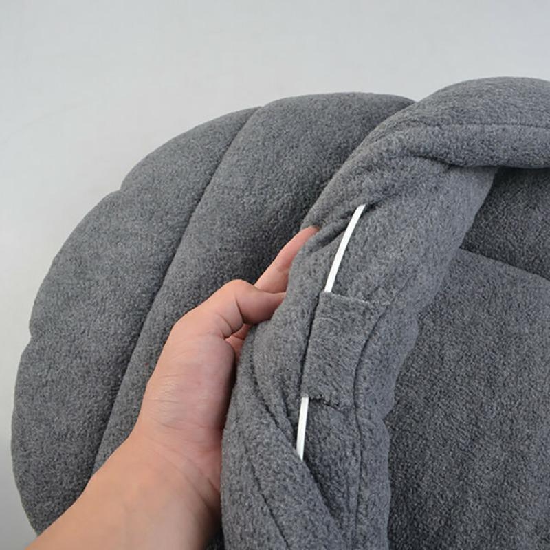 Pet Cat Dog Nest Bed Puppy Soft Warm Cave House Winter Sleeping Bag Mat Pad