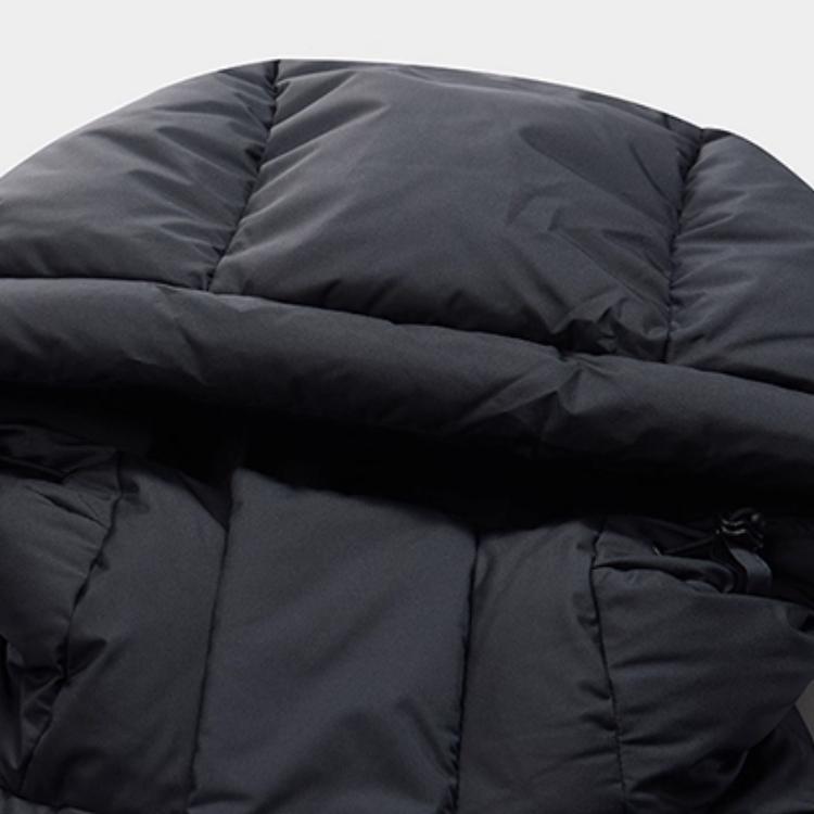 FILA Fusion Fashionable Comfortable Long Down Jacket Unisex outerwear T11U543905F-BK