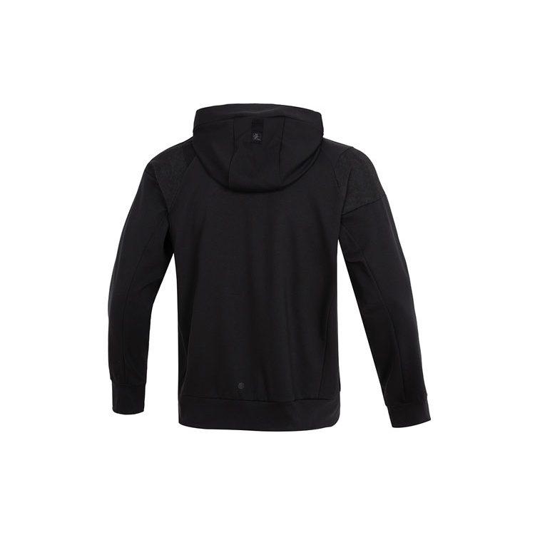 Adidas Jackets Men's Black Hooded Moderate Straight Fit HM2954
