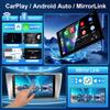 Android Car Radio for Toyota Camry 2006-2011, 9' Touchscreen with Wireless CarPlay, Android Auto, GPS, WiFi, Bluetooth, Backup C