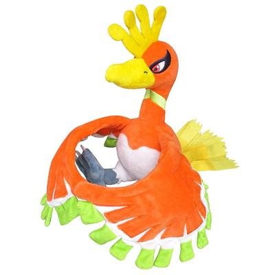 Plysch Pocket Monsters Pokémon Leksak, Liten, All-Star Collection, Födelsedags-/Julklapp, pz-sanei001 (Ho-Oh)