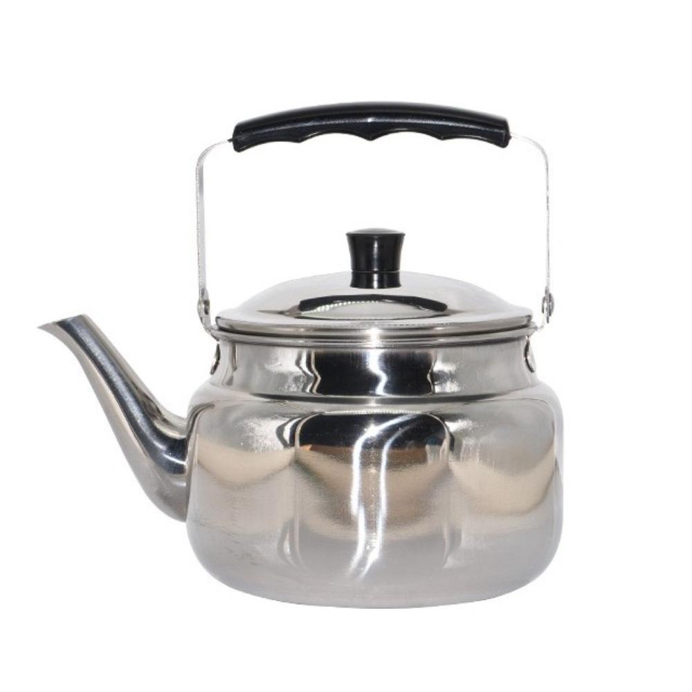 Universal Teapot Water Kettle Stainless Steel Coffee Pot Durable Hotel Tea Kettle  Outdoor Camping