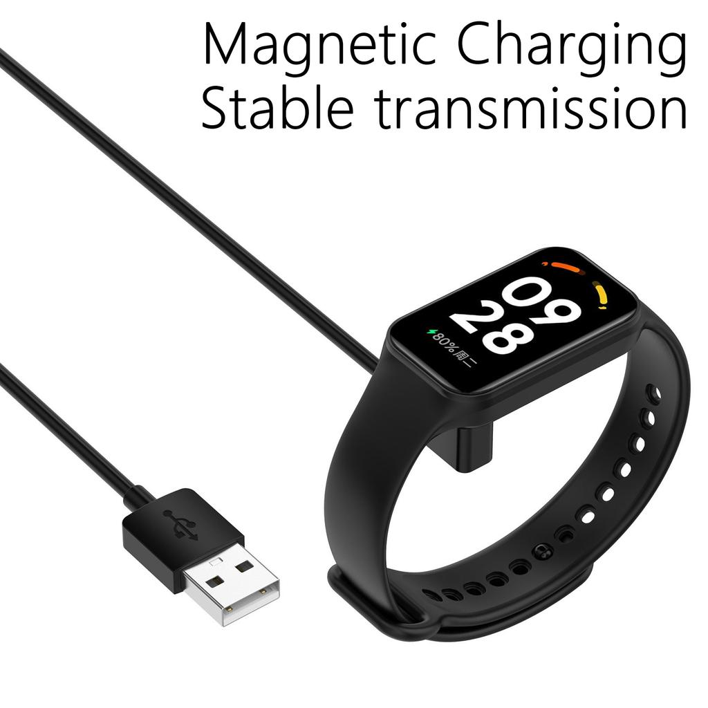 Smartwatch Charging Cable Wire for Band 9/8 Magnetic Connectors Charger Dock Station Efficient Charging Cord