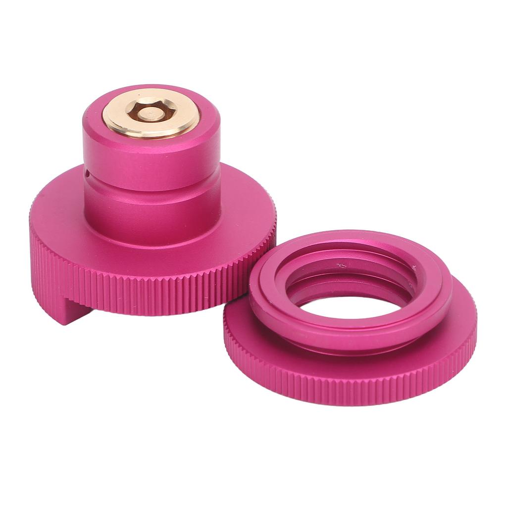 Geteilter CO2-Schnelladapter mit 2 Ersatzdichtringen TR21 4 Gewinde für Duo CO2 Sodawassermaschine