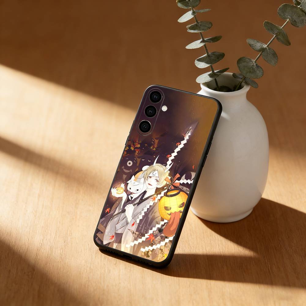 Anime S-Sensei N-Natsume Phone Case For Samsung Galaxy A91,80,73,72 ,71,53,52,32 ,31,22,21s,20,Soft Black Case