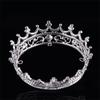 Rhinestone Baroque Crown Crystal Wedding Hair Jewelry Crystal Bridal Tiara  Prom Night
