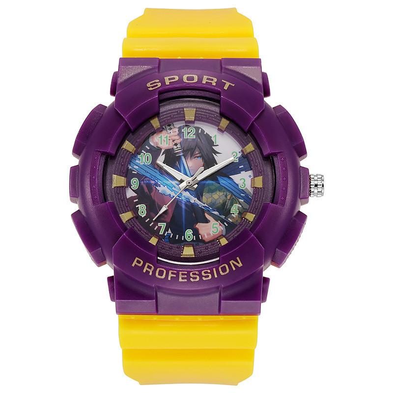 One Piece Kinder Sport Horloge Met Kalender Waterdicht Hars Band Voor Kinderen