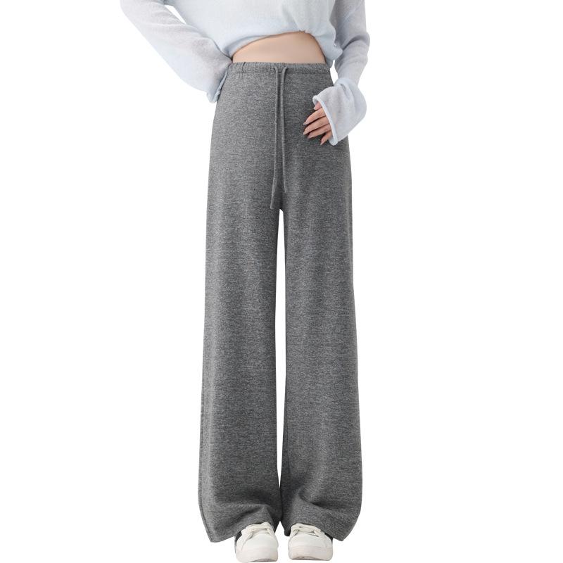 Spring 2025 Korean Maternity Wide-Leg Pants