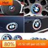 New Hots E60 45mm 56mm 68mm 74mm 82mm Car Logo Front Hood Emblem Rear Boot Badge for BMW E28 E32 E43 E52 E53 E63 E64 E93 E94 E8