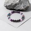 Amethyst Rhodonite Aquamarine Chrysocolla And Hematite Beaded Bracelet Multicolor Fashion Jewelry For Daily Wear Simple Versatile Accessory