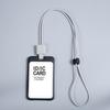2D ID Card with A Double-Sided Display and Lanyard, Featuring A Retractable Badge Holder, Suitable for Employee Identification, Work Badges