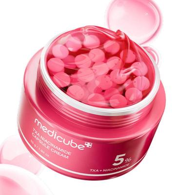 Korean Tranexamic Acid Cream Brightening Tone Care Hydrating Capsule Face Cream K Beauty 55ml