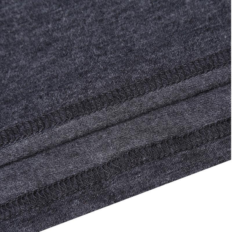 Europäischer und Amerikanischer Stil Herren Herbst- und Winter-Basisshirt Langarm Sport-Fitness-T-Shirt Einfarbiges Oberteil mit hohem Kragen