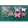 F26C Butterflies Cutting Dies Metal Stencil Template Mold Carbon Steel Mould Embossing Craft Decoration for Home School Make