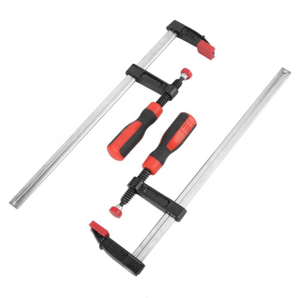 4pcs Ergonomic Grip F Style Bar Clamps Quick Slide Heavy Duty Clamps  For Woodworking
