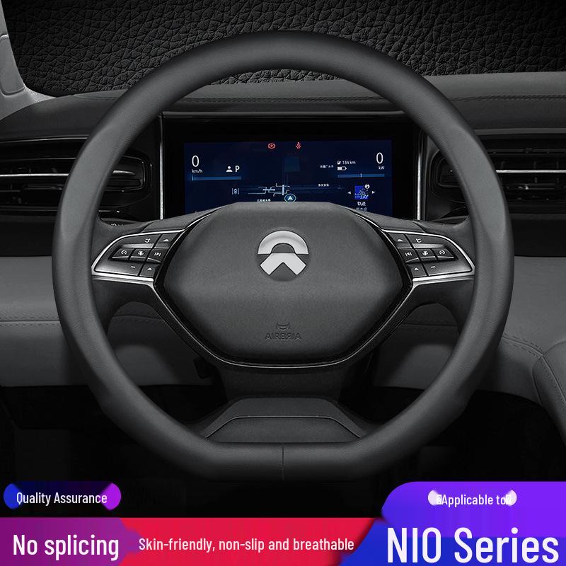 NIO Genuine Leather Steering Wheel Cover for ES6, ES8, EC6 - All-Season