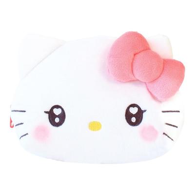Factory Sanrio Plush Face Pouch Hello Kitty T's Shell-Shaped SR-5544202KT