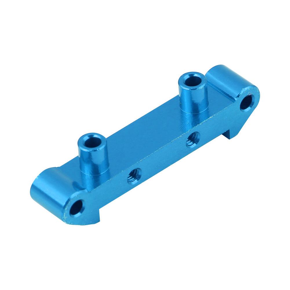 Aluminum Alloy Rear Squat Plate for RC Car FS 1 18 Electric Truck RC Car Part (Rear, Blue)